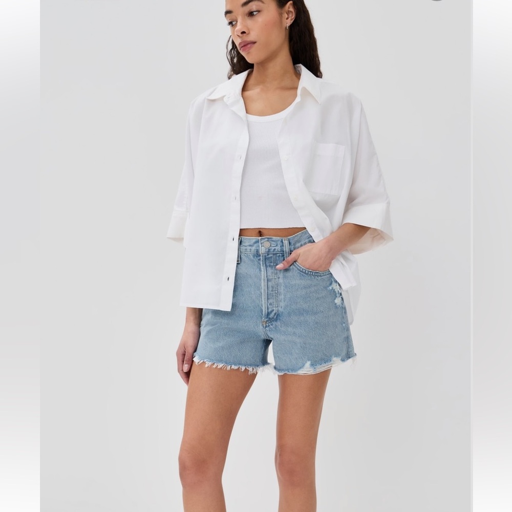 AGOLDE DEE SHORTS SIZE 25